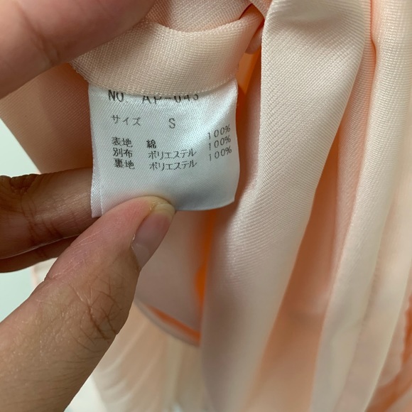 3/$30 Japanese🇯🇵little New York bow pleated dress - Picture 5 of 6